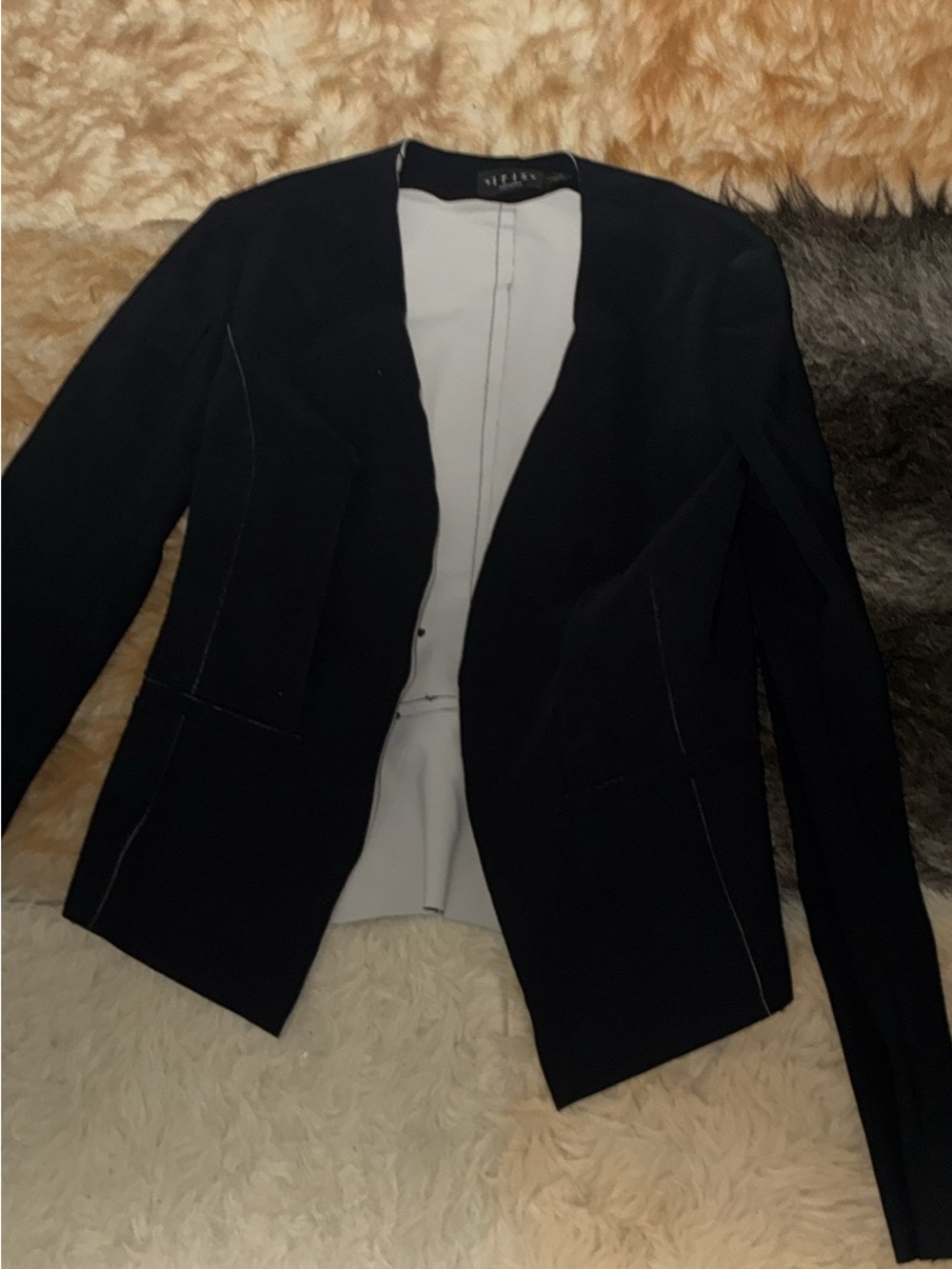 Sleek Black Women’s Blazer Jacket
